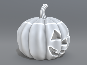 halloween pumpkin v3 3Dプリントモデル