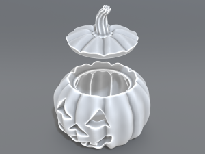 halloween pumpkin v3 3Dプリントモデル