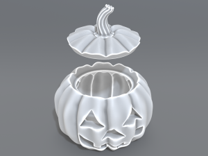 halloween pumpkin v3 3Dプリントモデル