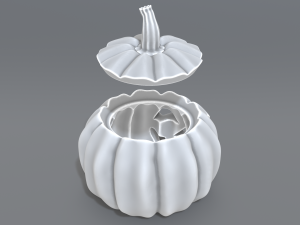 halloween pumpkin v3 3Dプリントモデル