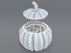 halloween pumpkin v3 3Dプリントモデル