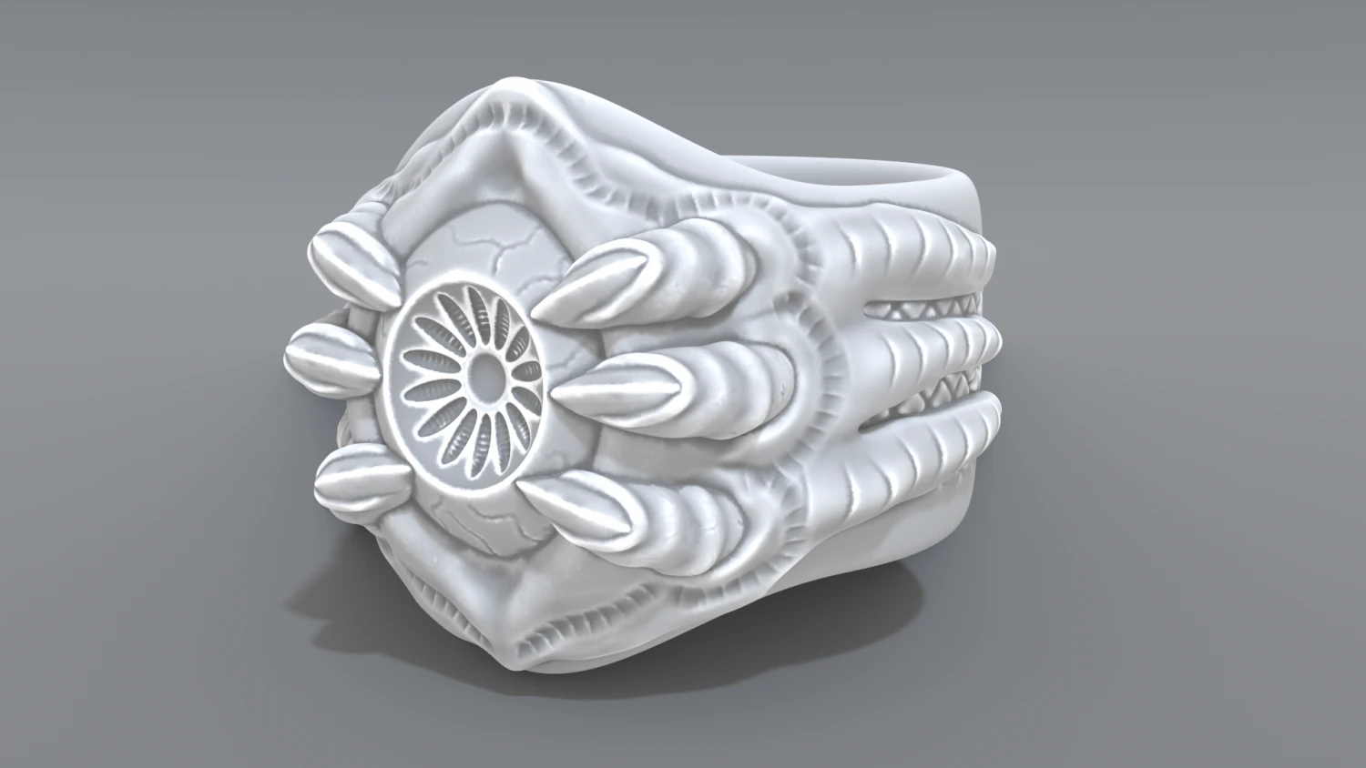ring eye 3D Print Model .c4d .max .obj .3ds .fbx .stl .blend 