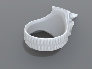 ring demon face Model do druku 3D