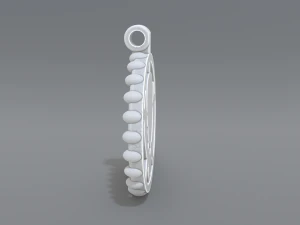 pendant skull 3D Print Model