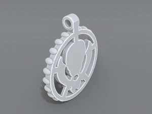 pendant skull 3D Print Model