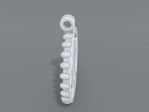 pendant skull 3D Print Model