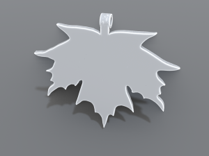 maple leaf pendant 3D Принт Модель