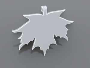 maple leaf pendant 3D Принт Модель