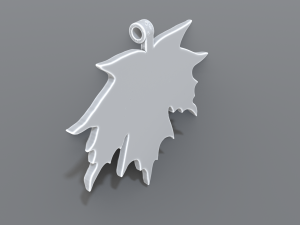 maple leaf pendant 3D Принт Модель