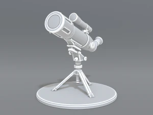 telescopio Modelo de impresión 3D