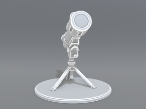 telescope Model Cetak 3D