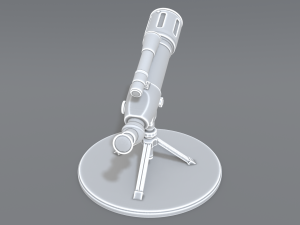 telescope Model Cetak 3D
