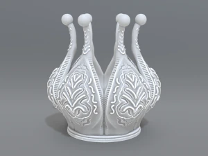 corona Modelo de impresión 3D