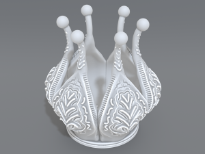 crown 3D Print Model