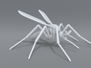 mosquito Model Cetak 3D