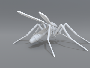 mosquito Model Cetak 3D