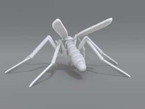 mosquito Model Cetak 3D