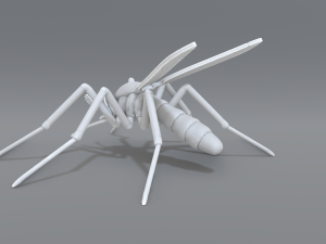 mosquito Model Cetak 3D