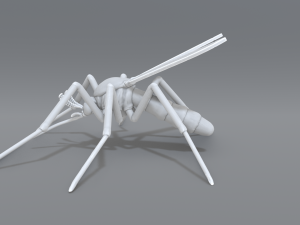 mosquito Model Cetak 3D