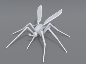 mosquito Model Cetak 3D