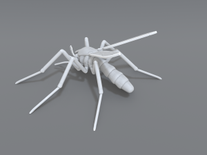 mosquito Model Cetak 3D