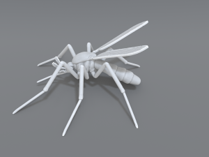 mosquito Model Cetak 3D