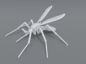 mosquito Model Cetak 3D
