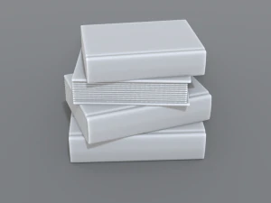 books stack 3D Print Model