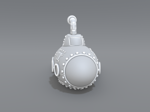 submarine 3D-printmodel