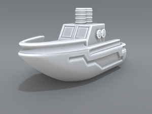 ship model 3D Print Model