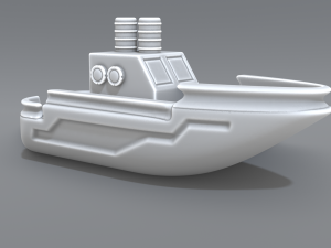 ship model 3D Принт Модель