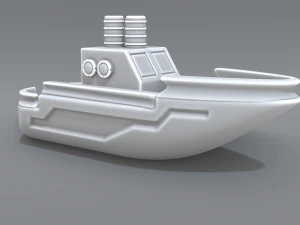 ship model 3D Print Model