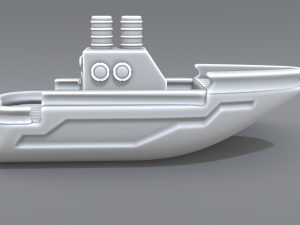 ship model 3D Принт Модель