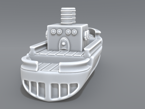 ship model 3D Принт Модель