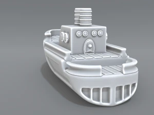 ship model 3D Print Model