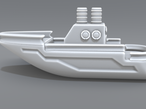ship model 3D Принт Модель