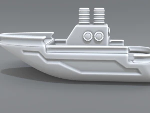 ship model 3D Print Model