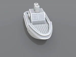 ship model 3D Print Model