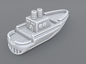 ship model 3D Принт Модель