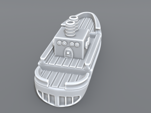 ship model 3D Принт Модель