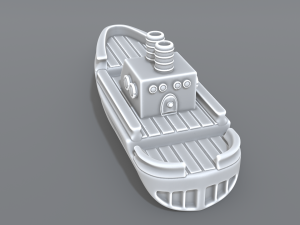 ship model 3D Принт Модель