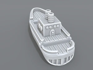 ship model 3D Print Model