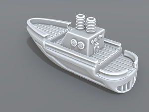 ship model 3D Принт Модель