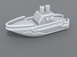 ship model 3D Print Model