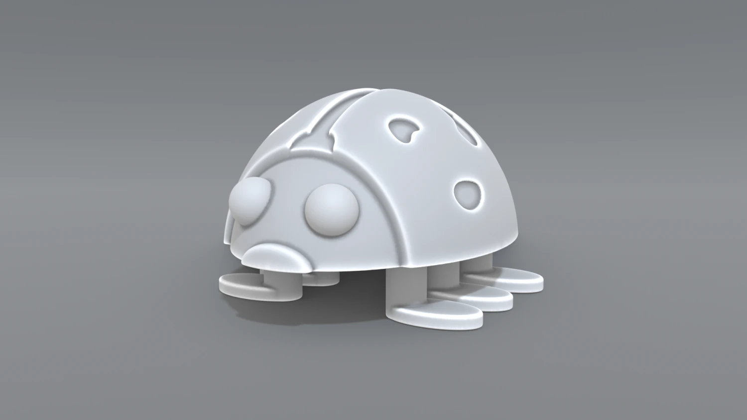 ladybug 3D Print Model .c4d .max .obj .3ds .fbx .stl .blend 