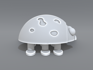 ladybug 3D-printmodel