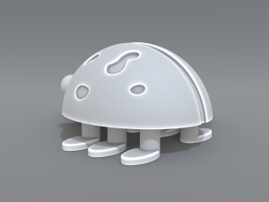 ladybug 3D-printmodel