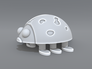 ladybug 3D-printmodel