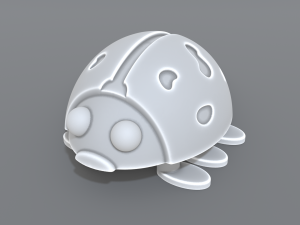 ladybug 3D-printmodel