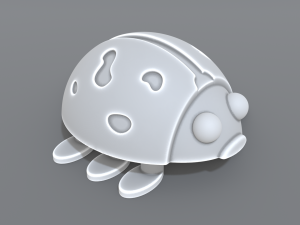 ladybug 3D-printmodel